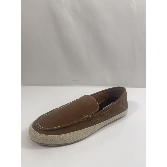 Madden MMILLION Shoes Mens Size 9 Cognac Suede Slip On Loafers New Box main image 9